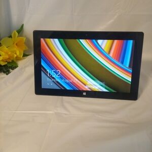 Black Windows Tablet with Vibrant Display
